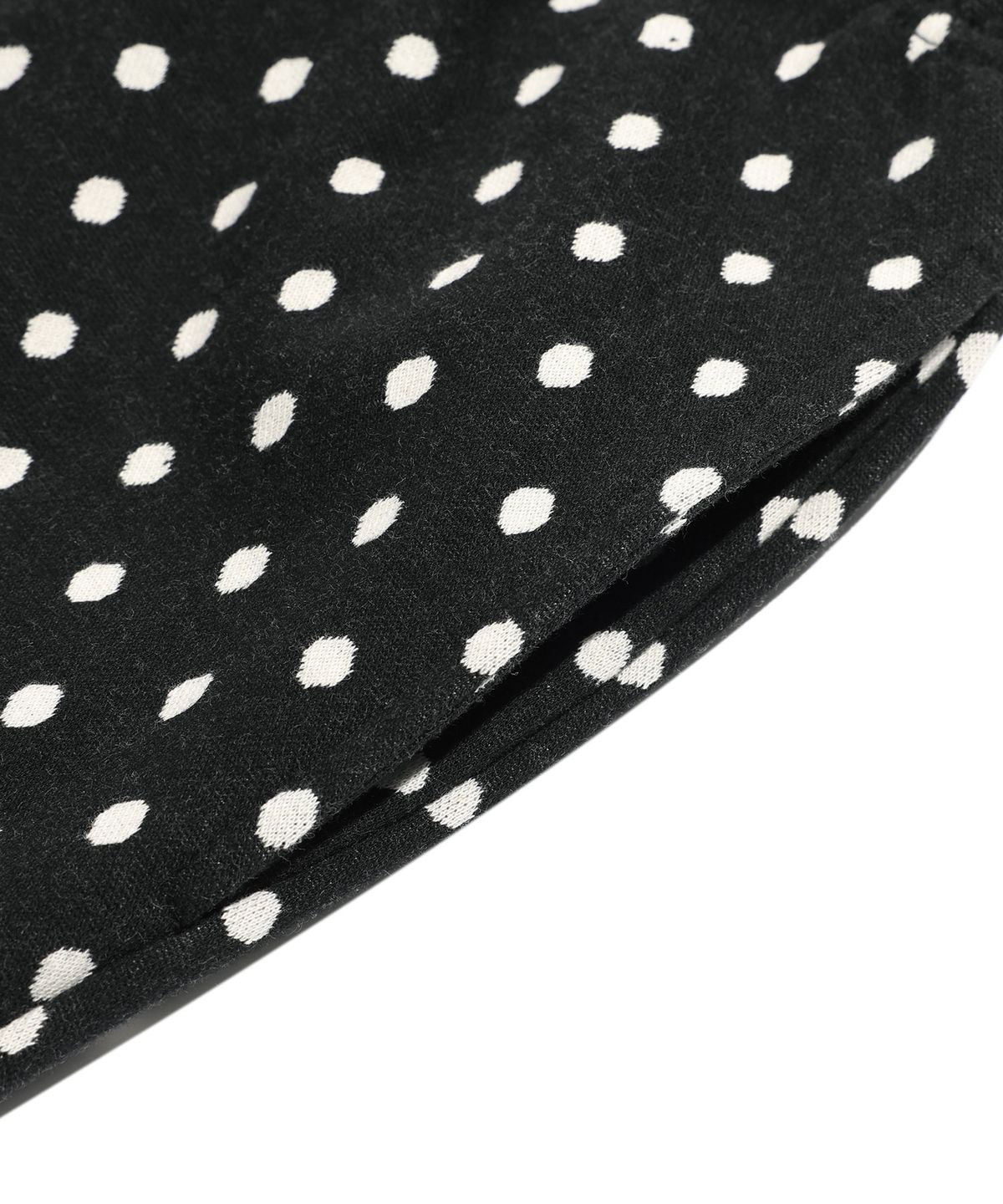 이스트쿤스트(ISTKUNST) DOT COMBI PANTS_BLACK(IK2FFFPA01A)