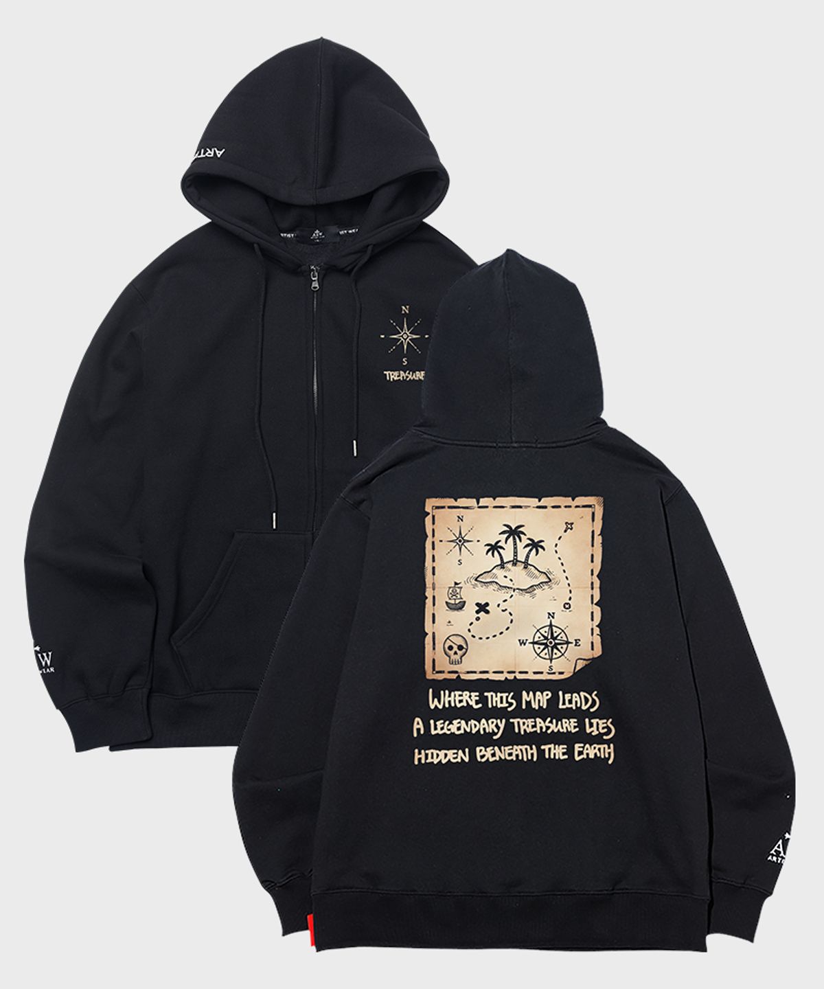 아티스트웨어(ARTISTWEAR) [ATW] 트레져 후드집업