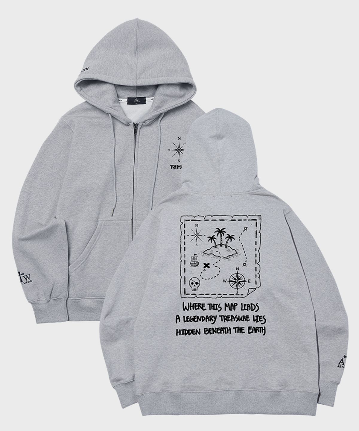 아티스트웨어(ARTISTWEAR) [ATW] 트레져 후드집업