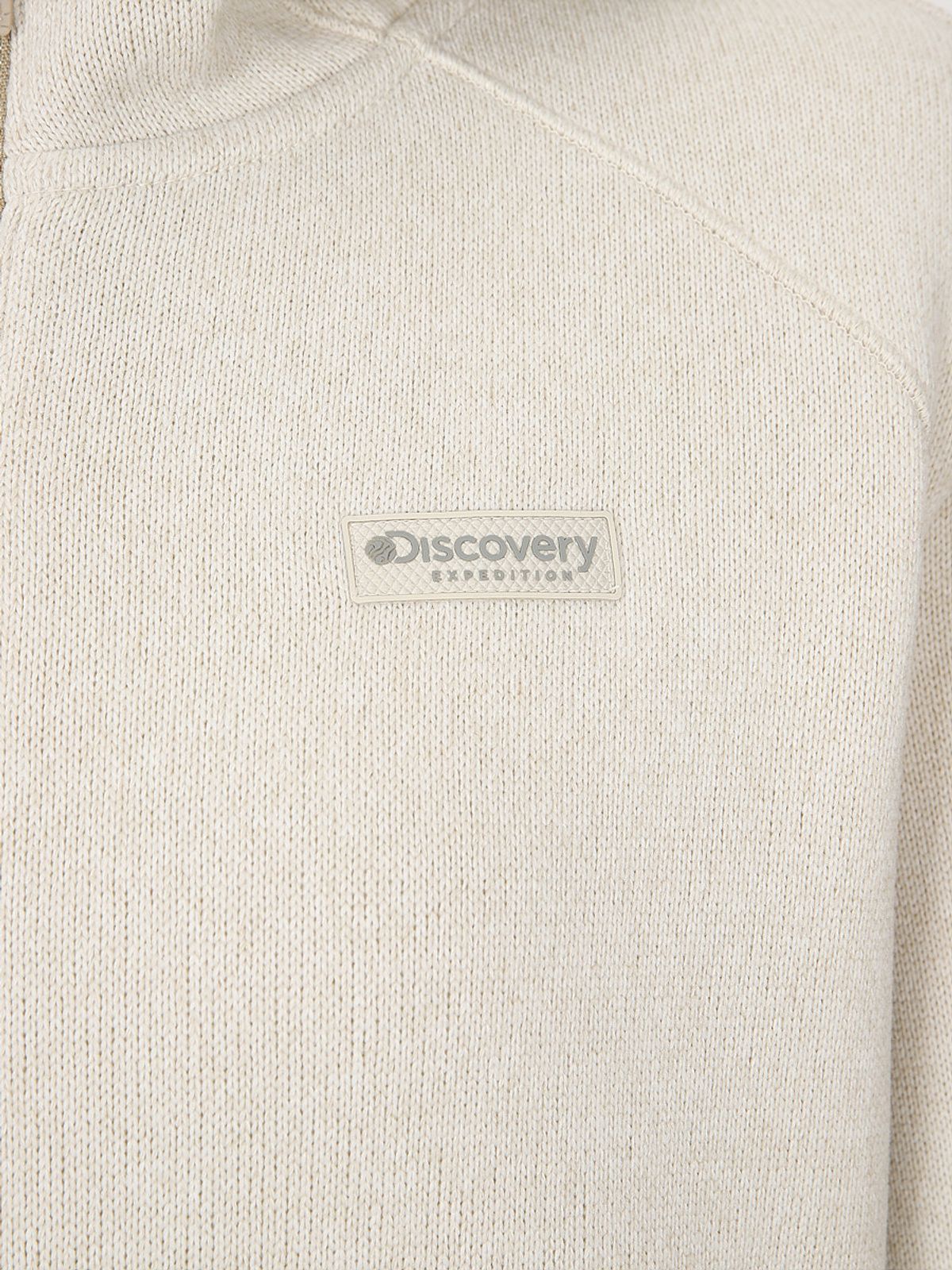 디스커버리 익스페디션(DISCOVERY EXPEDITION) 여성 니트라이크 후드 자켓 (BEIGE2)