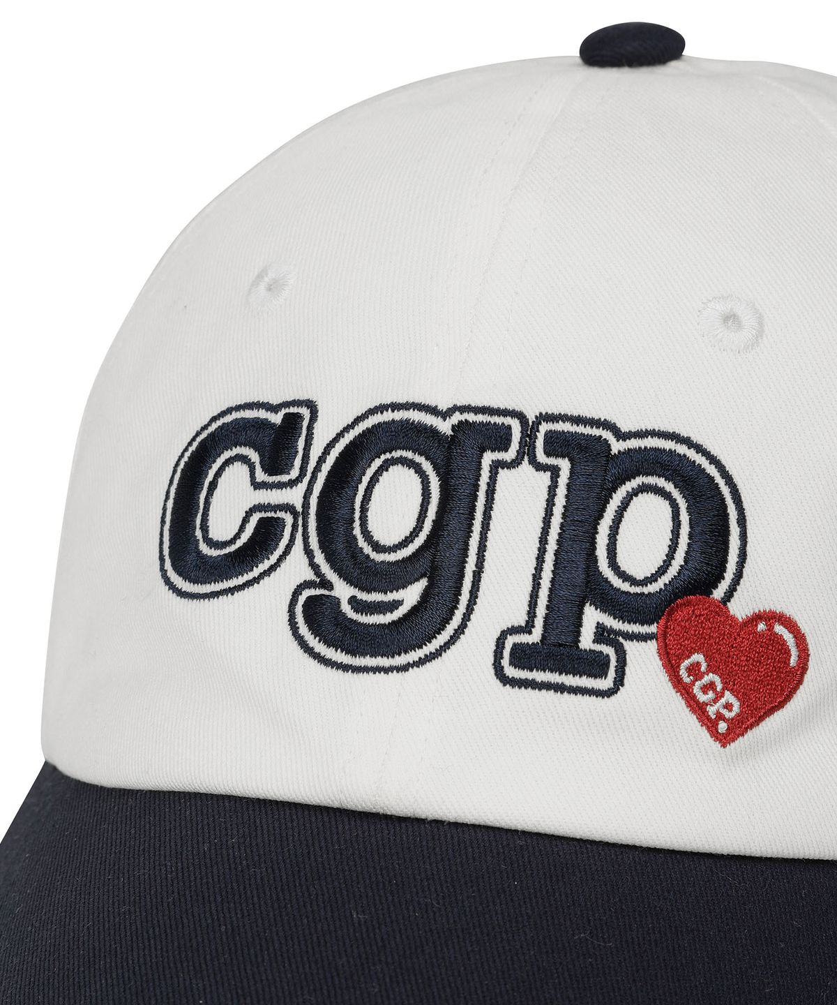 코드그라피(CGP) cgp 아트웍 배색 볼캡_크림