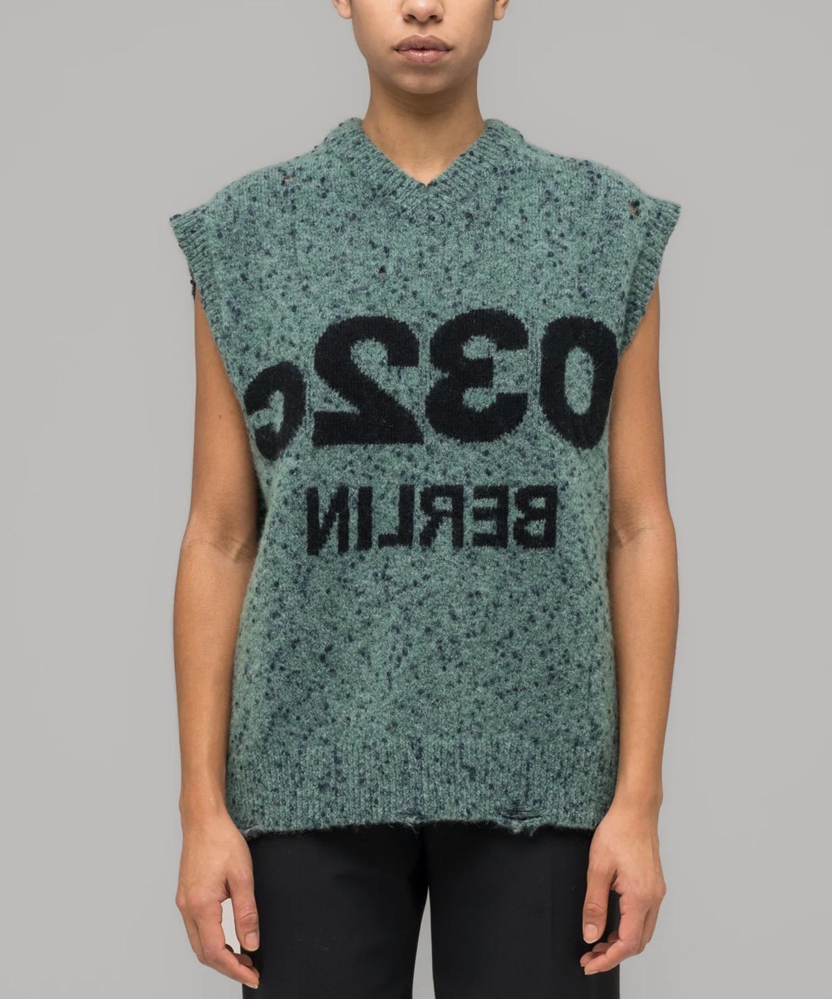 032씨(032C) (U) 셀피 베스트 블루/그린 SELFIE VEST BLUE/PHOSPHOR GREEN