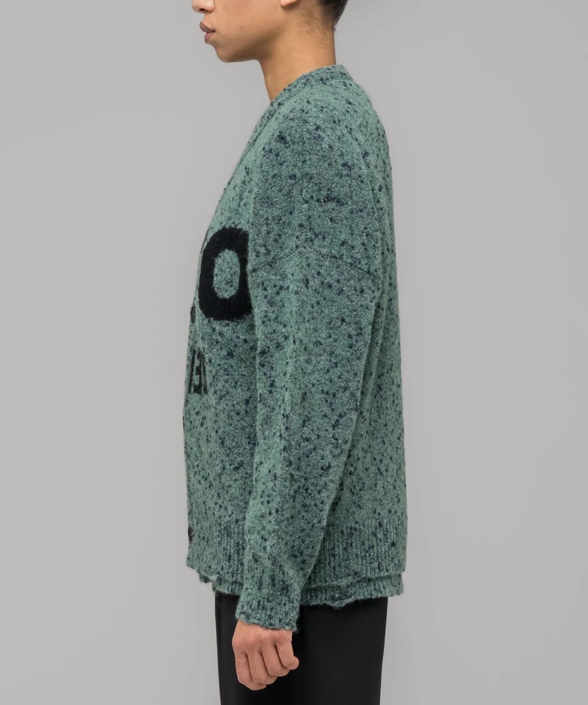 032씨(032C) (U) 셀피 가디건 블루/그린 SELFIE CARDIGAN BLUE/PHOSPHOR GREEN