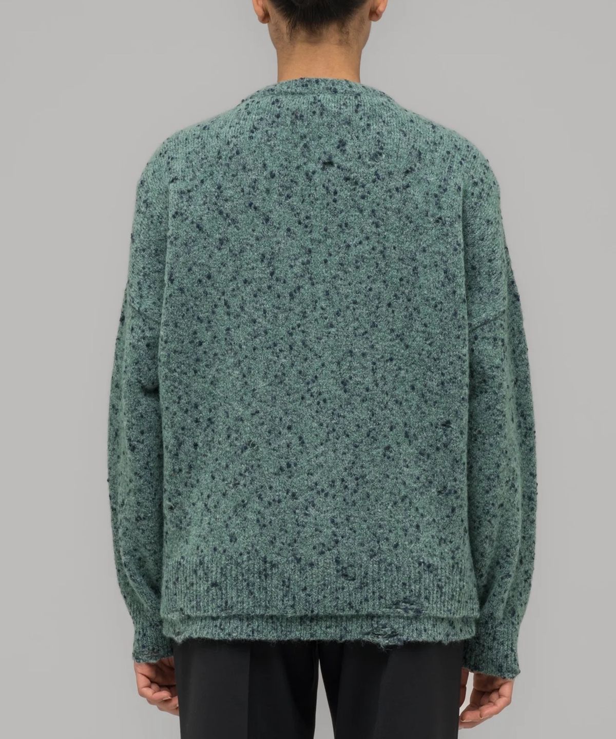 032씨(032C) (U) 셀피 가디건 블루/그린 SELFIE CARDIGAN BLUE/PHOSPHOR GREEN