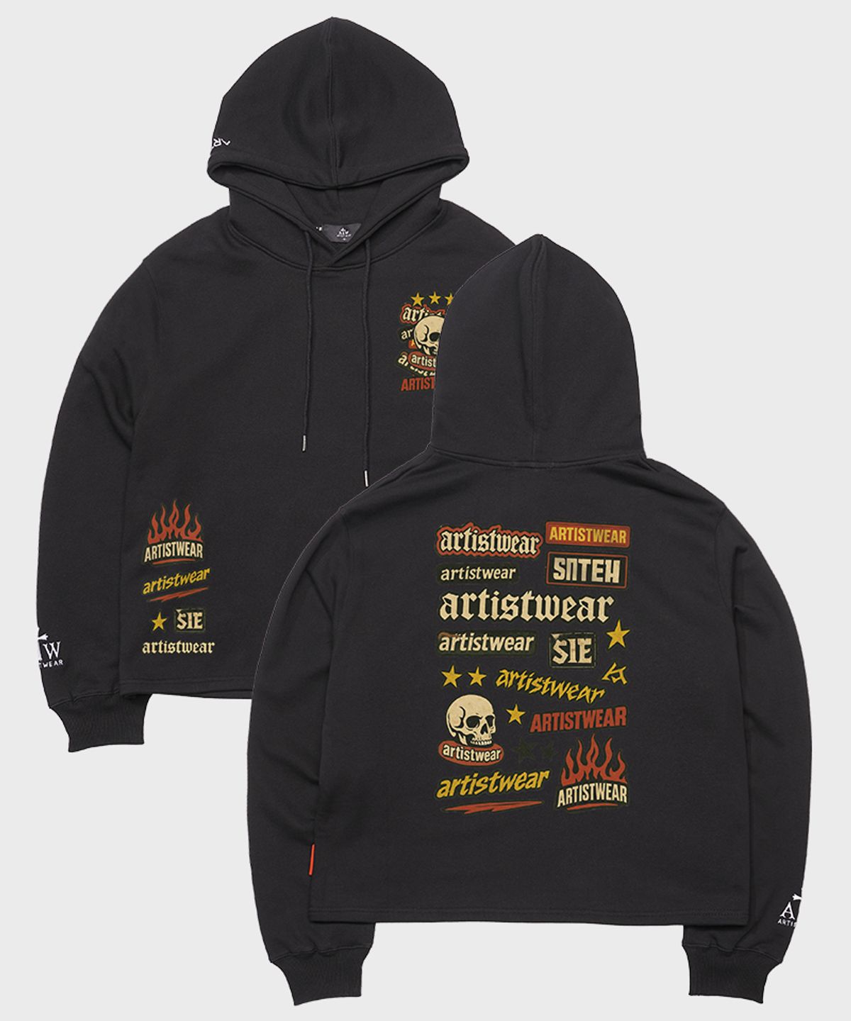 아티스트웨어(ARTISTWEAR) [ATW] 스티커밤 이지후드