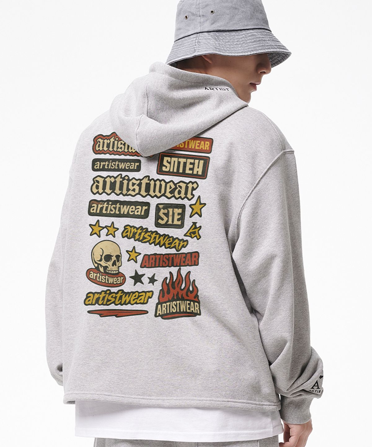 아티스트웨어(ARTISTWEAR) [ATW] 스티커밤 이지후드