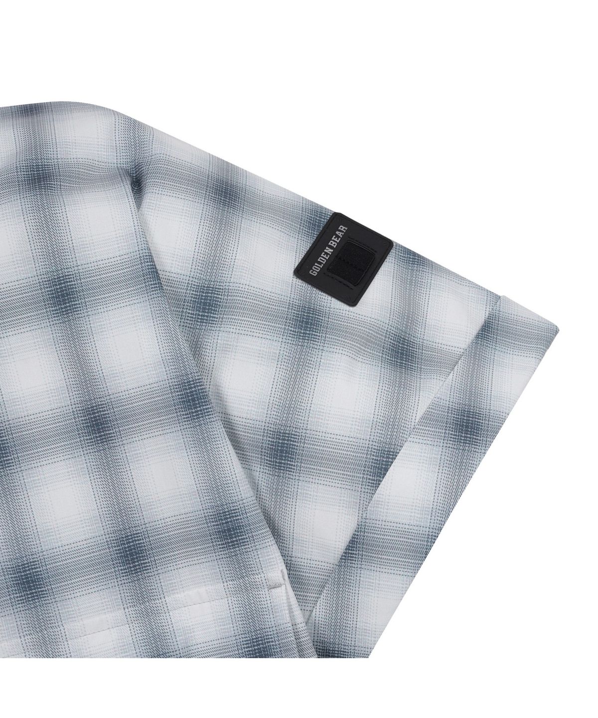 골든베어(GOLDEN BEAR) (W) Check Pattern Short Sleeve Anorak G5UAW25741GYX