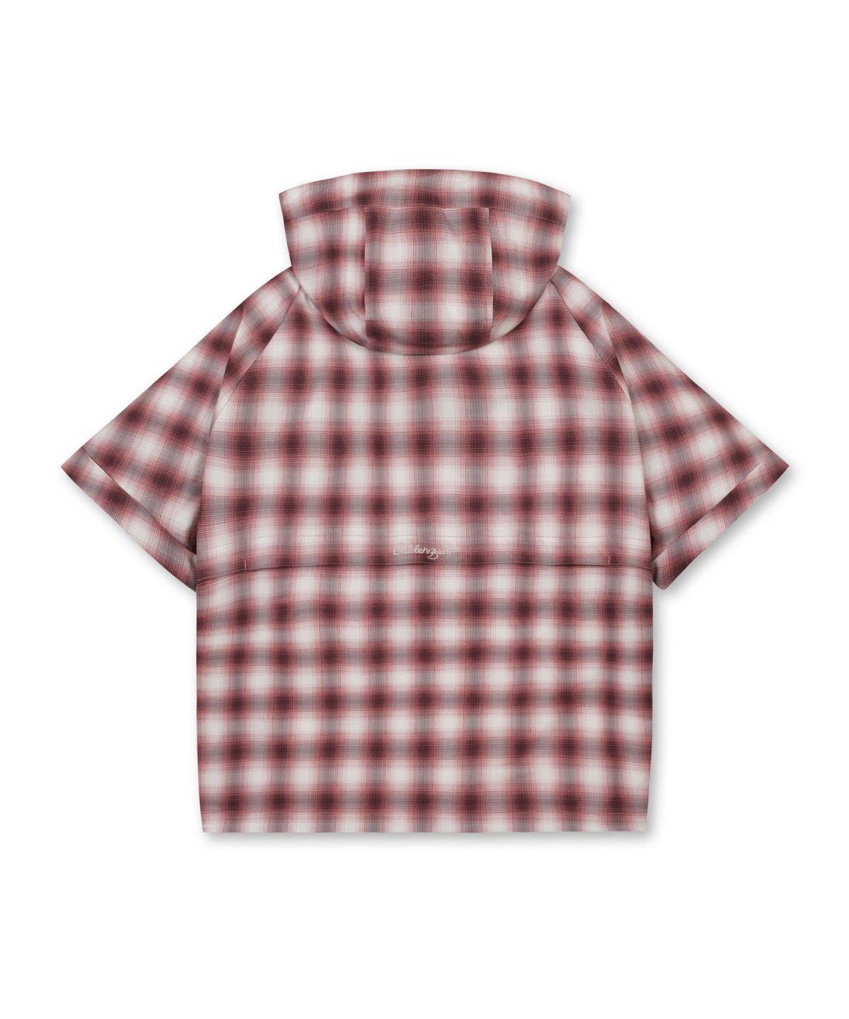 골든베어(GOLDEN BEAR) (W) Check Pattern Short Sleeve Anorak G5UAW25741WIX
