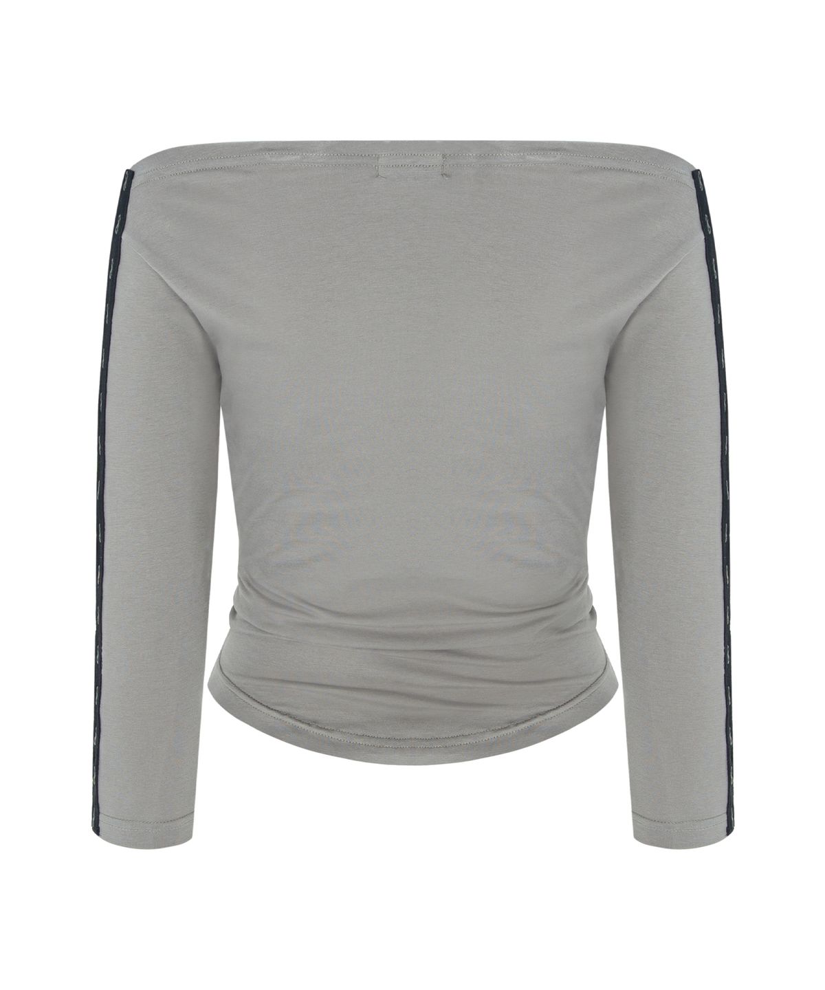 플리즈노팔로우(PLEASENOFOLLOW) Lexi Hooked Shirring top (Mocha Grey)