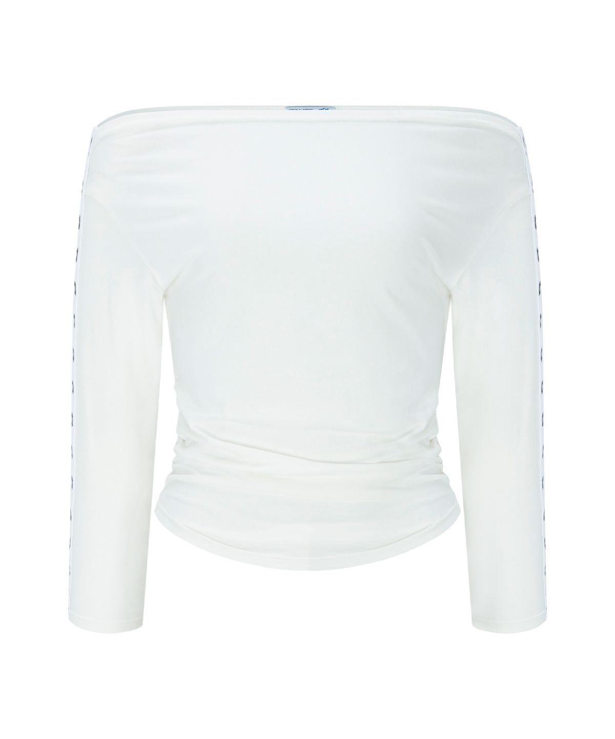 플리즈노팔로우(PLEASENOFOLLOW) Lexi Hooked Shirring top (White)