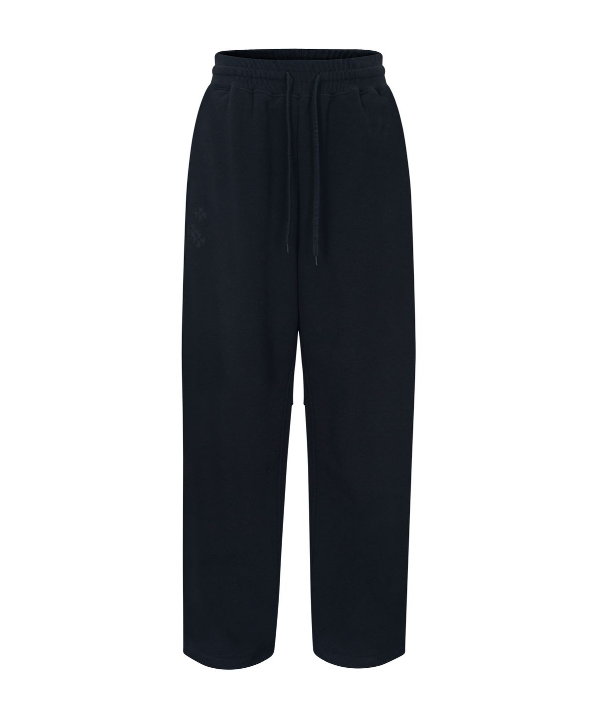 플리즈노팔로우(PLEASENOFOLLOW) North Wide Sweat Pants (Black)