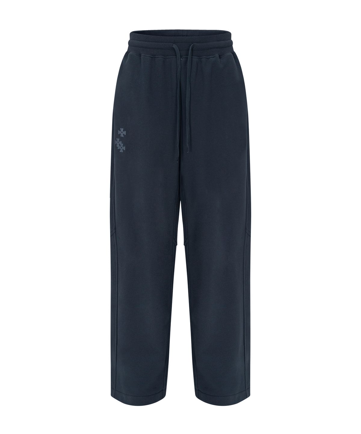 플리즈노팔로우(PLEASENOFOLLOW) North Wide Sweat Pants (Navy Chacoal)