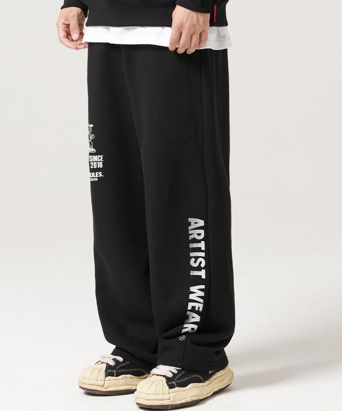 아티스트웨어(ARTISTWEAR) [ATW] 오리진메이커스 와이드 밴딩팬츠