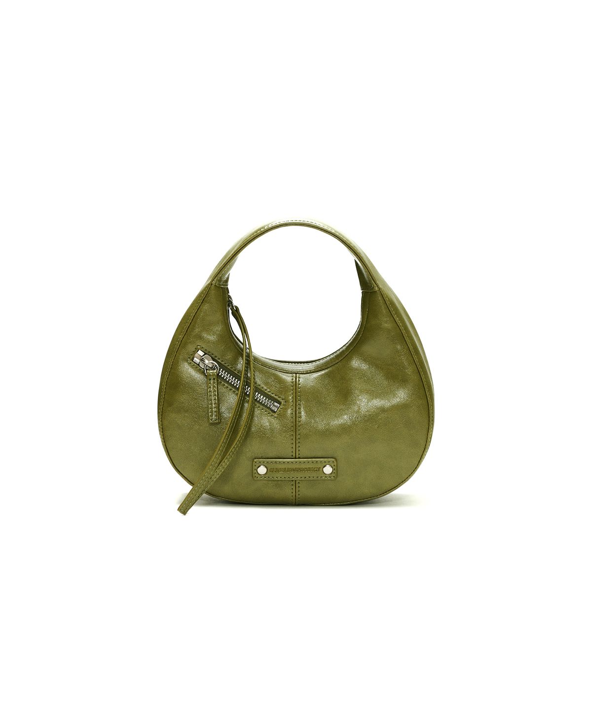 썬번프로젝트(SUNBURNPROJECT) Mini Pebble Bag, OLIVE