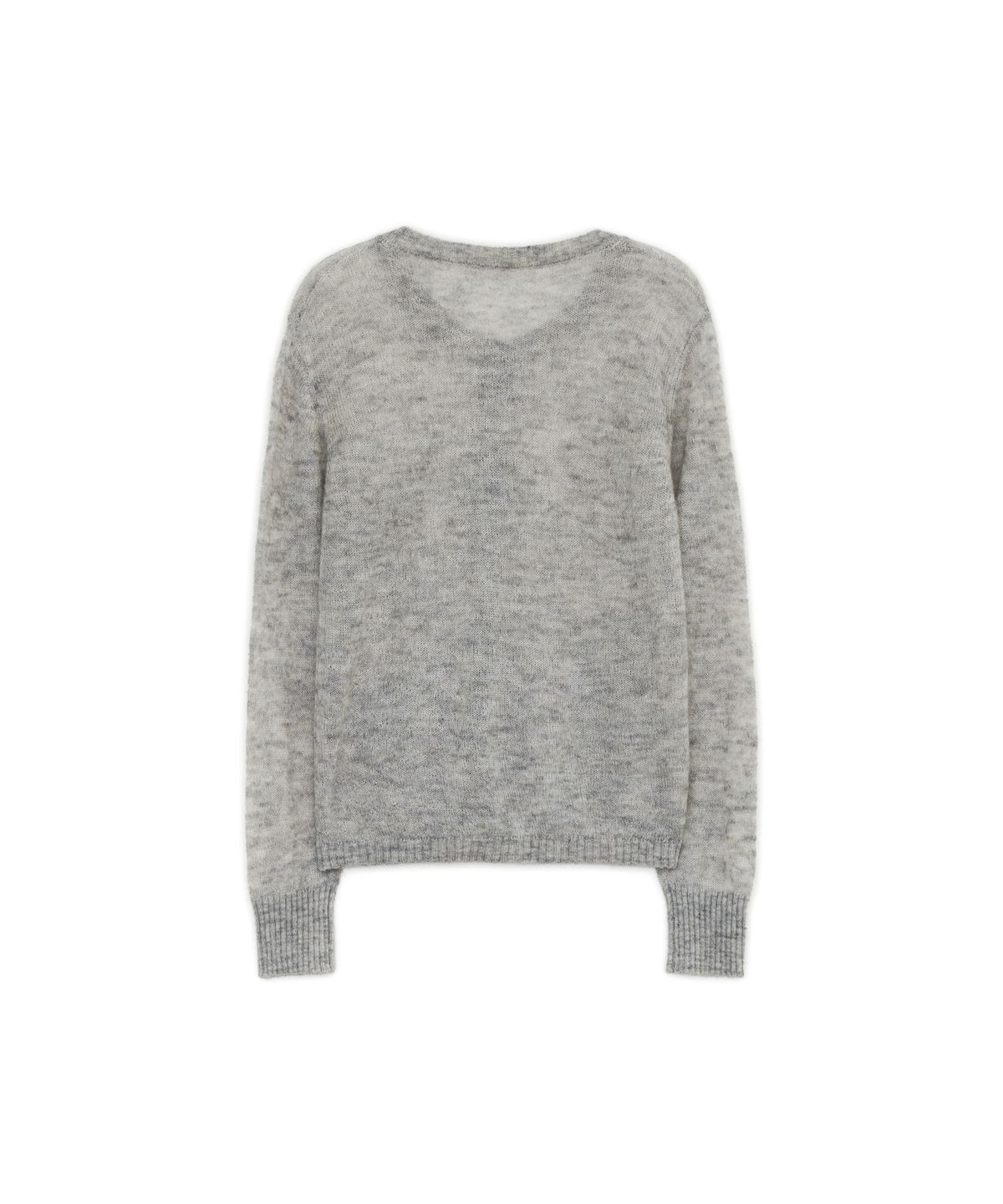 썬번프로젝트(SUNBURNPROJECT) Mohair Sheer Cardigan, MELANGE GRAY