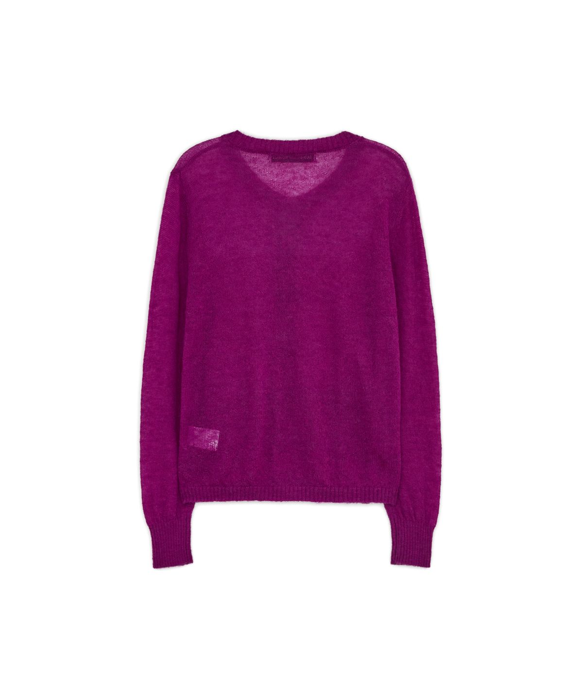 썬번프로젝트(SUNBURNPROJECT) Mohair Sheer Cardigan, MAGENTA