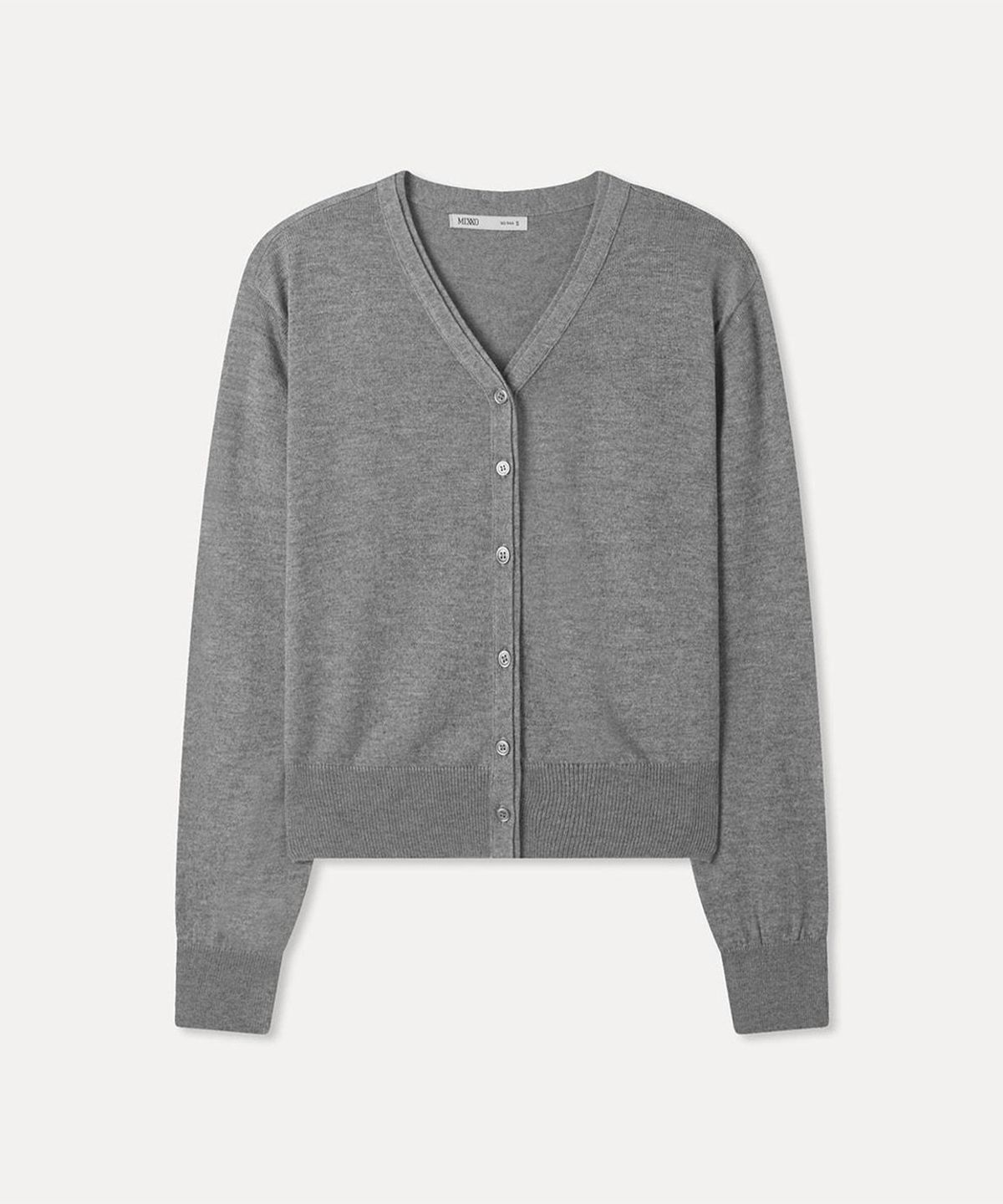 미쏘(MIXXO) 에센셜 브이넥 가디건_MIWCKG920T