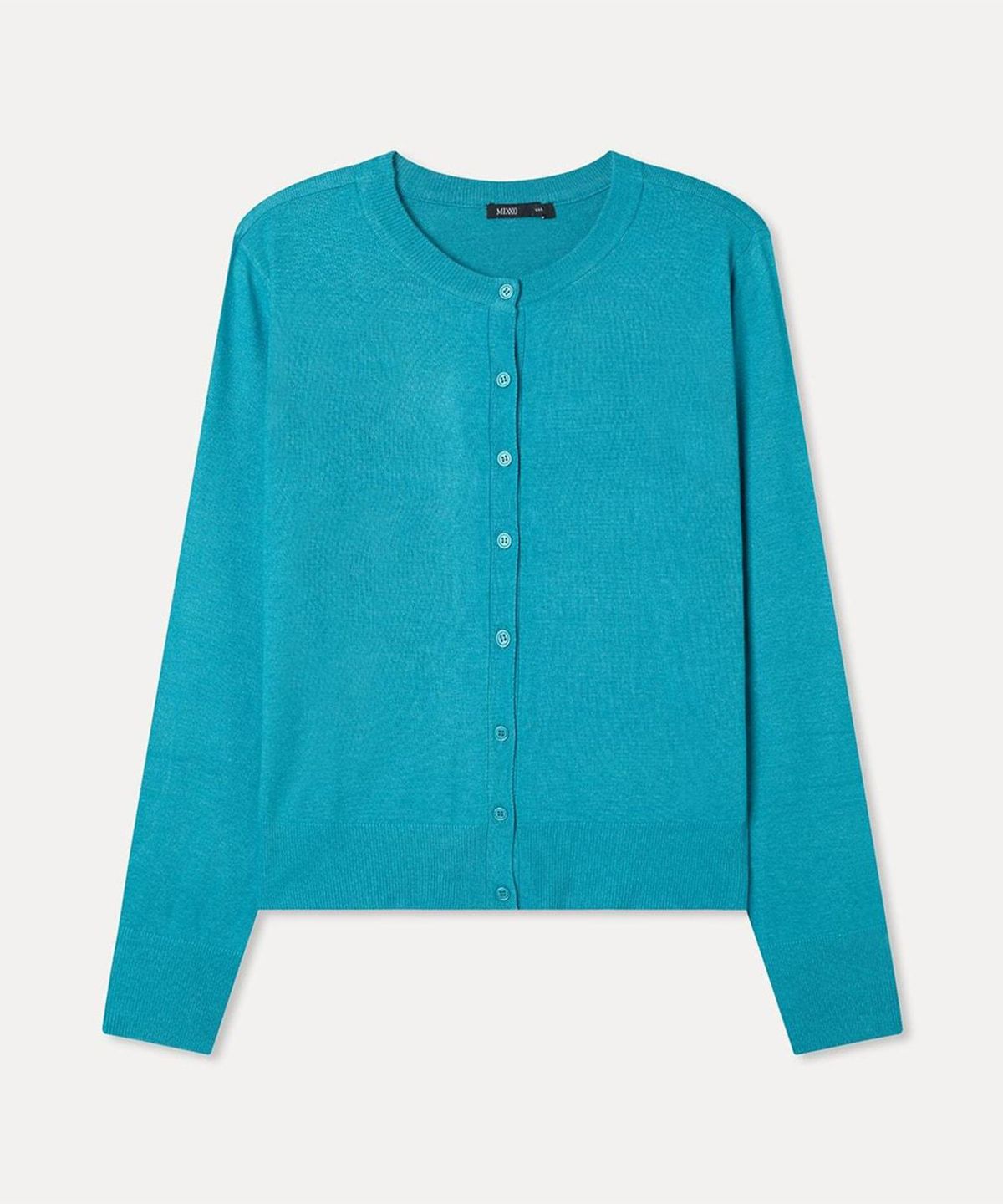 미쏘(MIXXO) 에센셜 라운드넥 가디건_MIWCKG910T