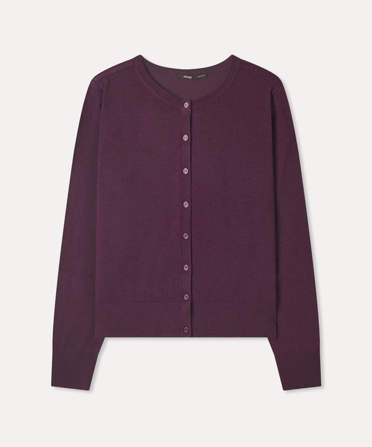 미쏘(MIXXO) 에센셜 라운드넥 가디건_MIWCKG910T