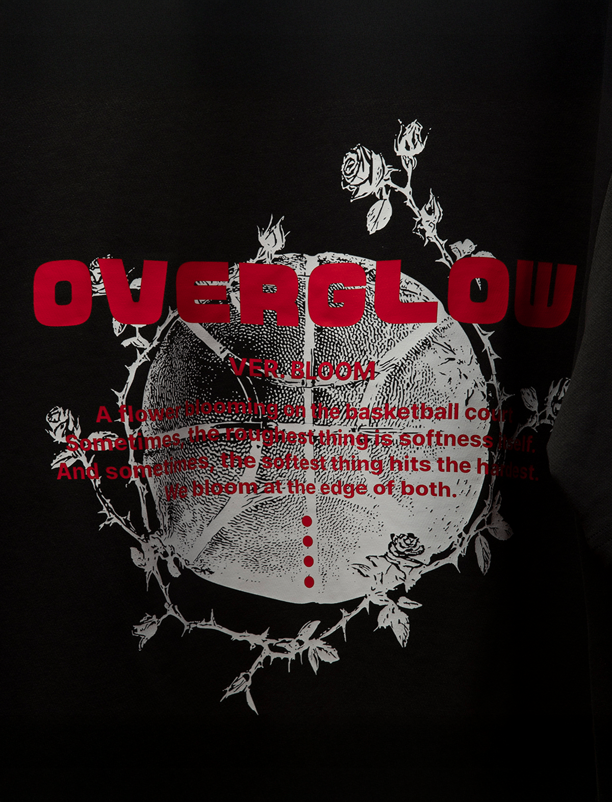 스티즈(STIZ) FLOWER WITH BALL HALF T-SHIRTS