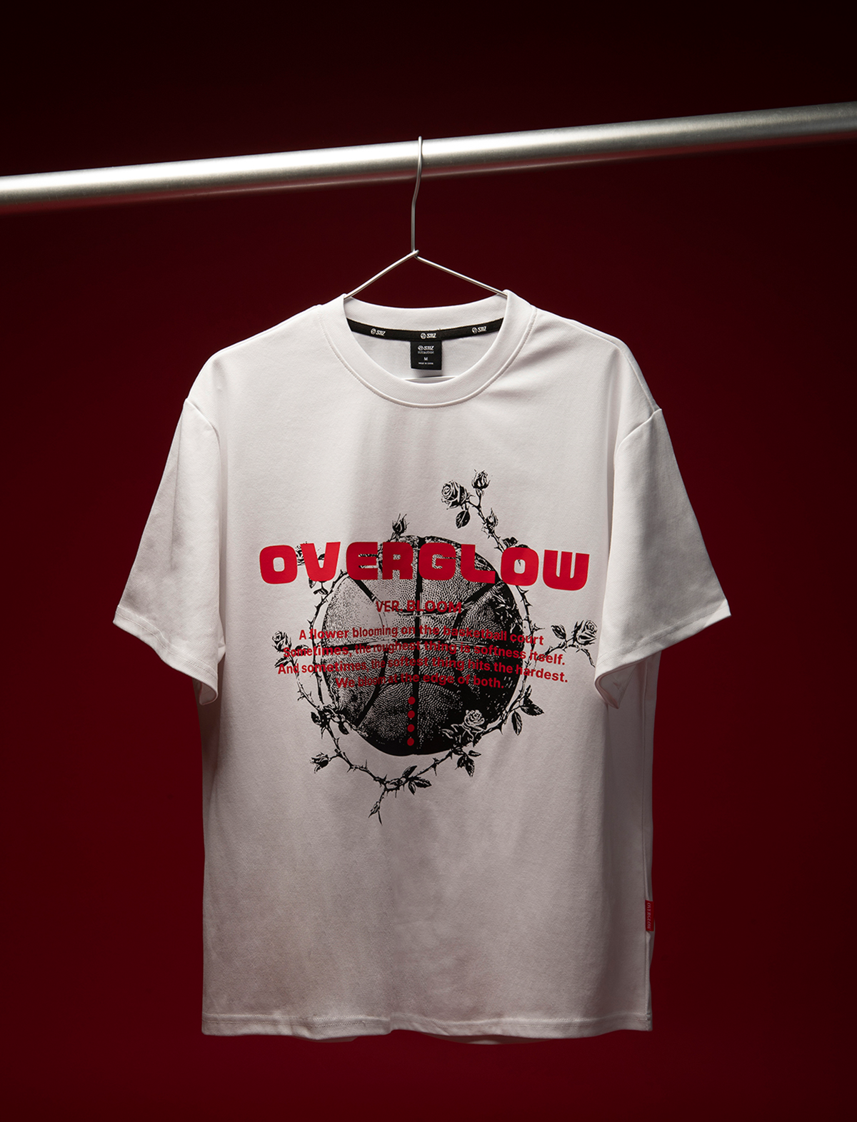 스티즈(STIZ) FLOWER WITH BALL HALF T-SHIRTS