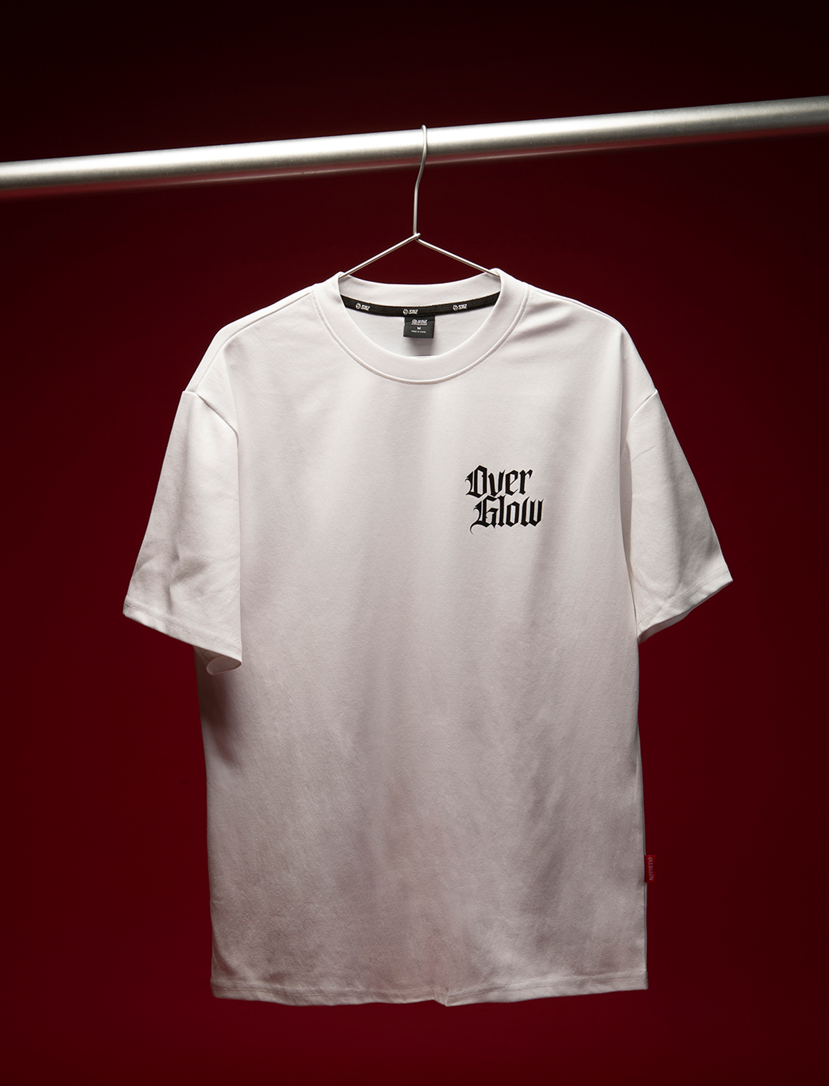 스티즈(STIZ) OVERGLOW BACK COURT OVERSIZE HALF T-SHIRTS