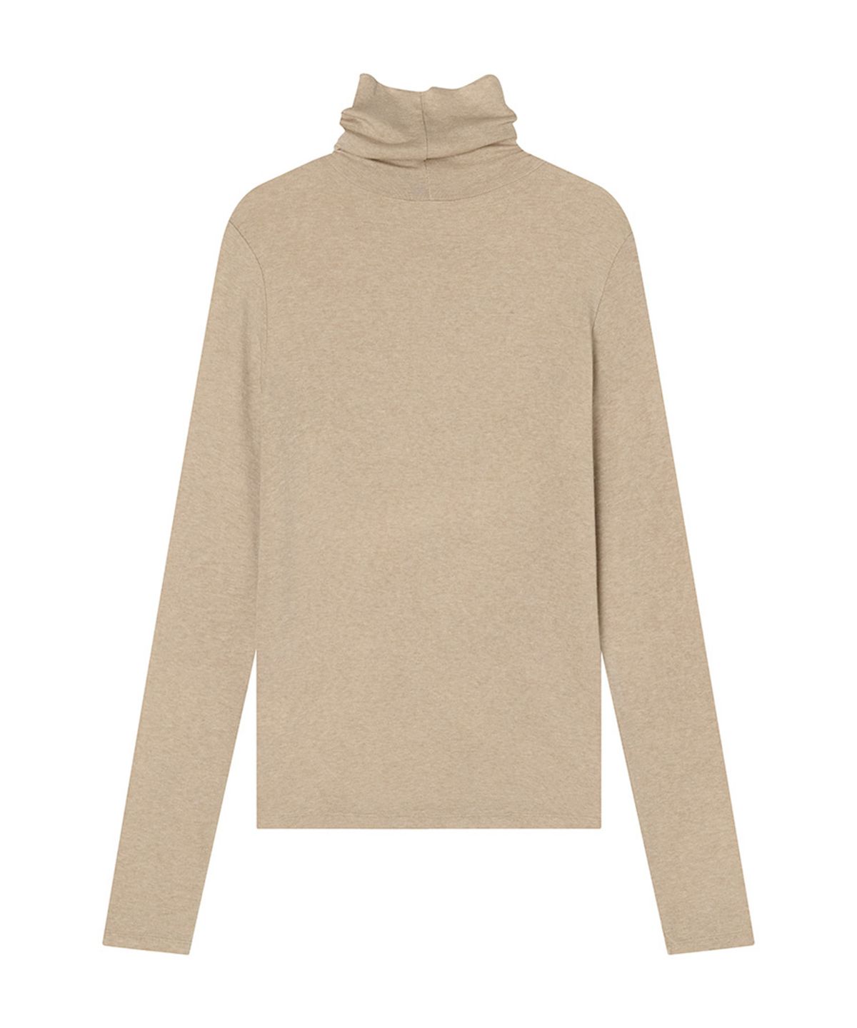 메이버유(MAYVERU) Lenna wool turtleneck t-shirt _ Beige