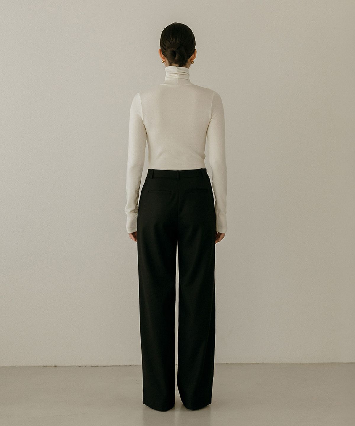 메이버유(MAYVERU) Lenna wool turtleneck t-shirt _ Ivory