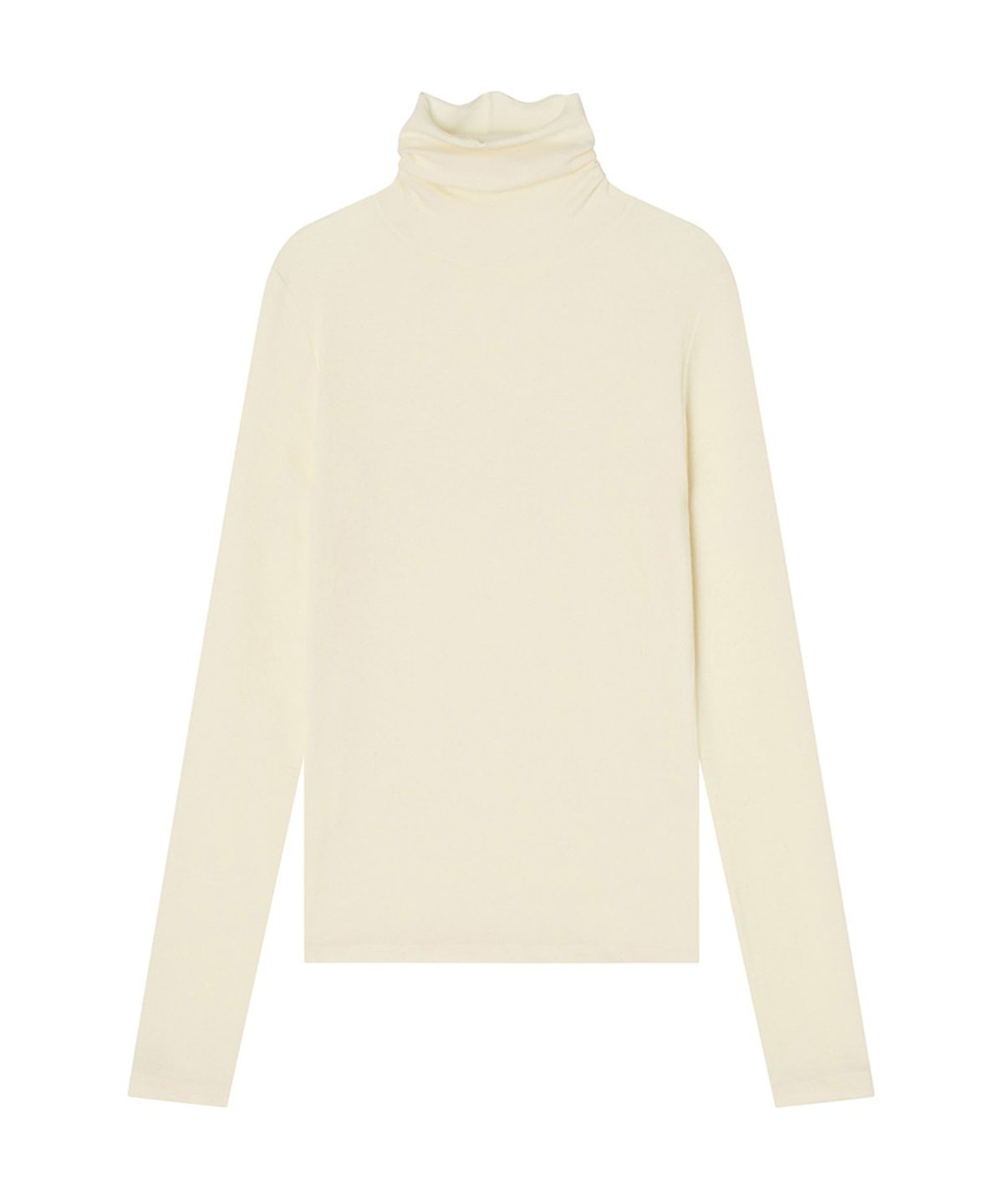 메이버유(MAYVERU) Lenna wool turtleneck t-shirt _ Ivory