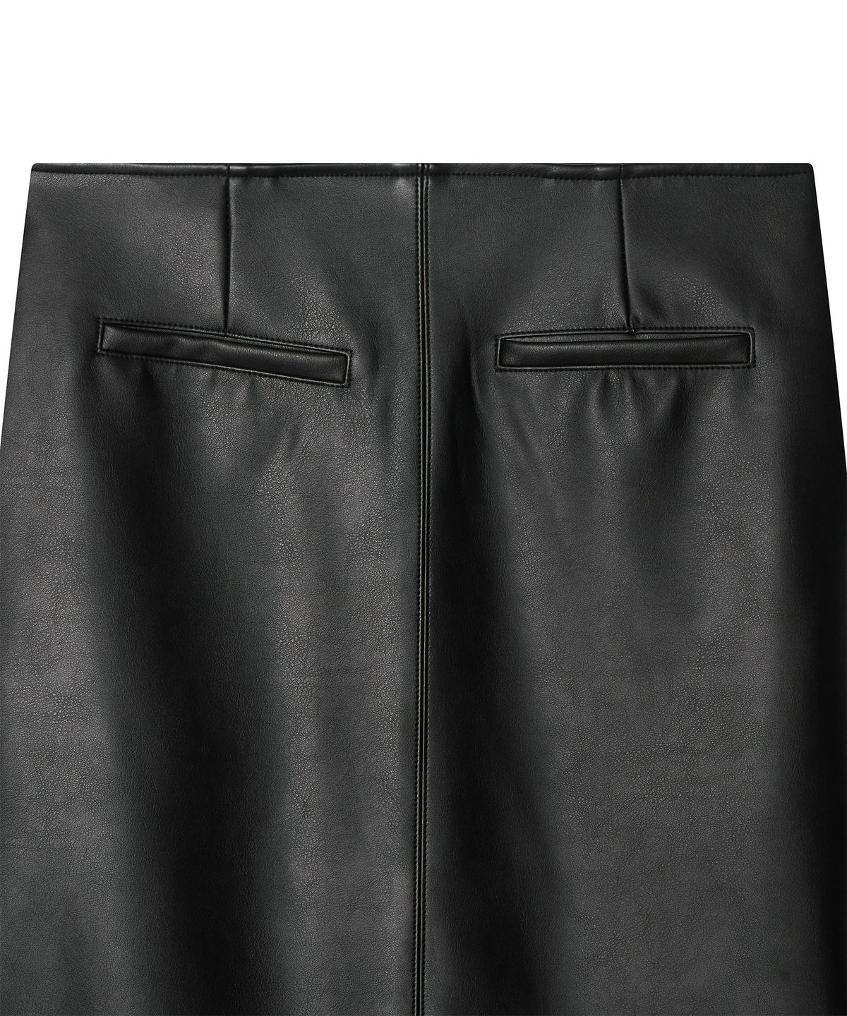 메이버유(MAYVERU) norby leather skirt _ Black