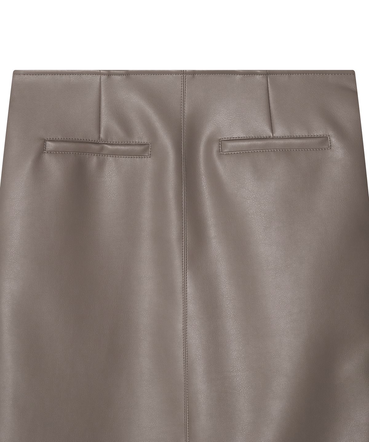 메이버유(MAYVERU) norby leather skirt _ Beige