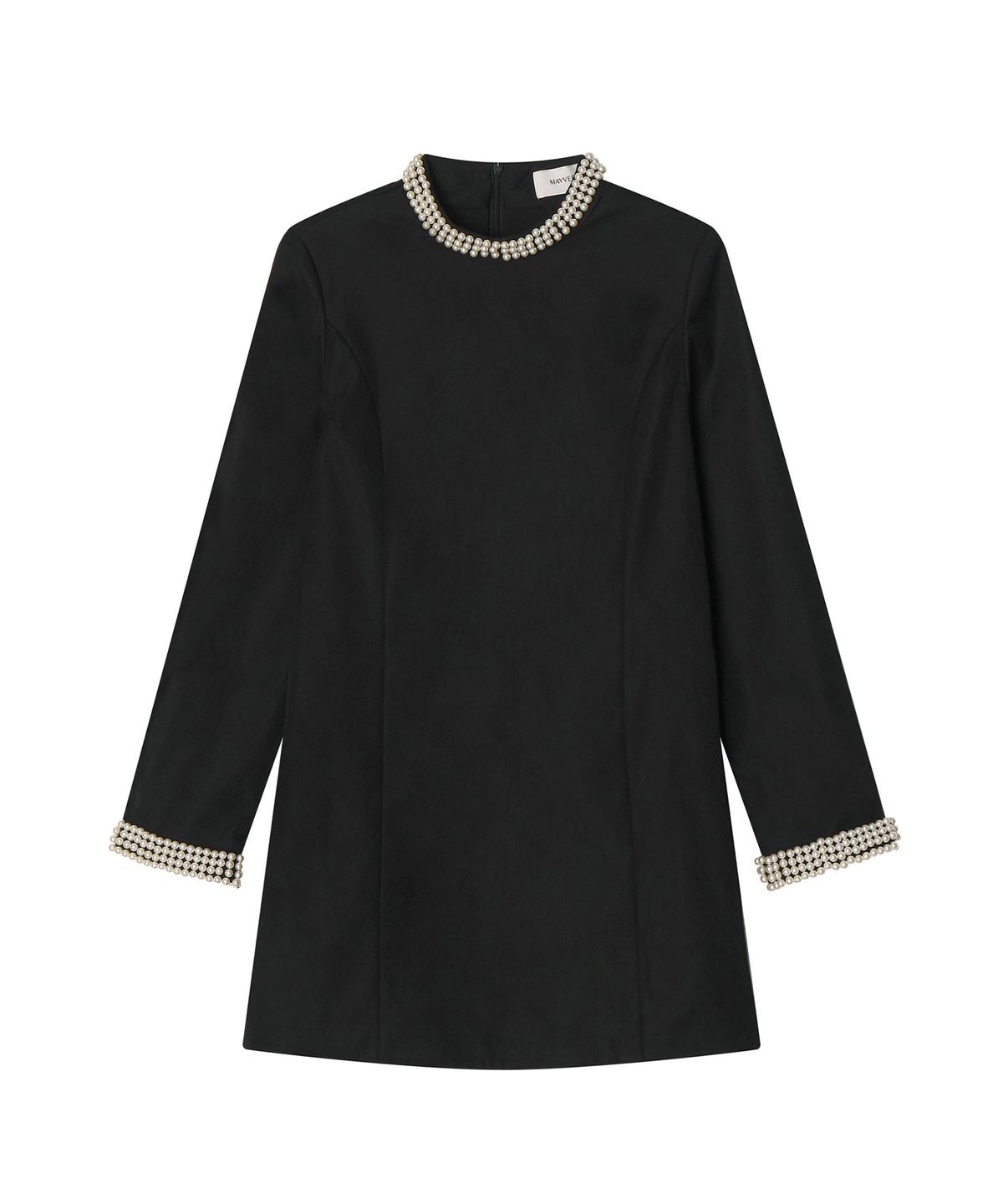 메이버유(MAYVERU) flavin pearl dress _ Black