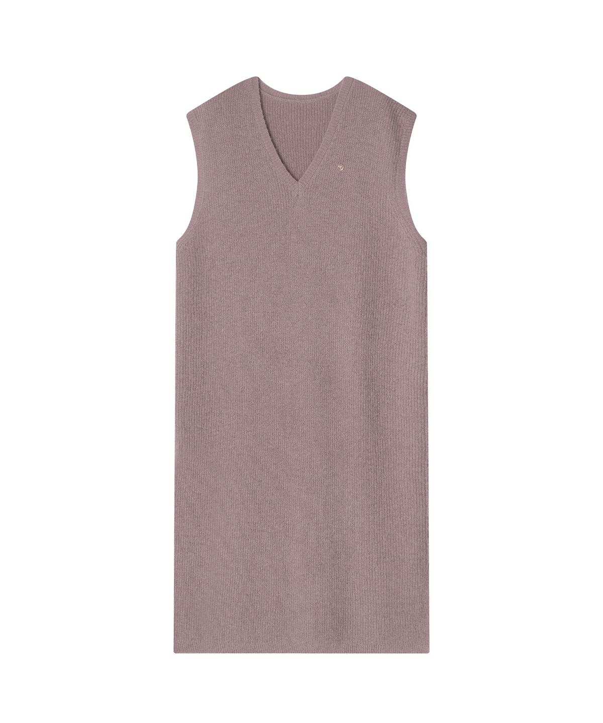 메이버유(MAYVERU) Volodina Knit Long Vest _ Pink
