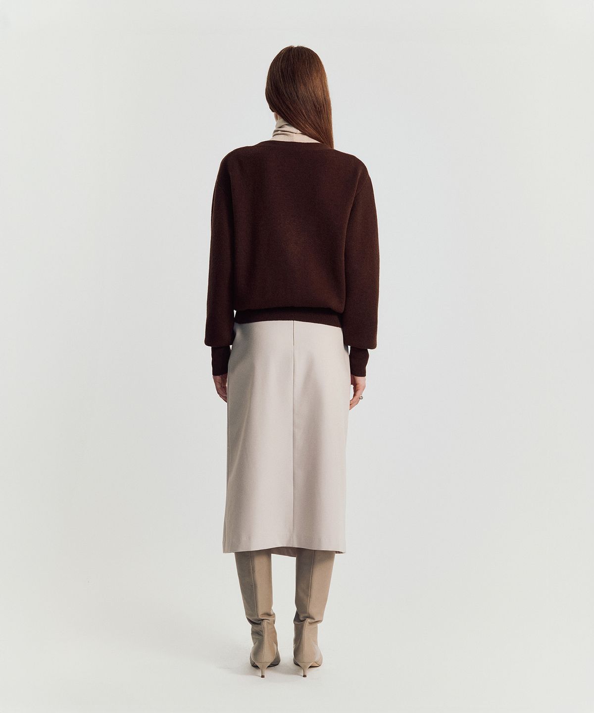 메이버유(MAYVERU) Dore wool cardigan _ Brown