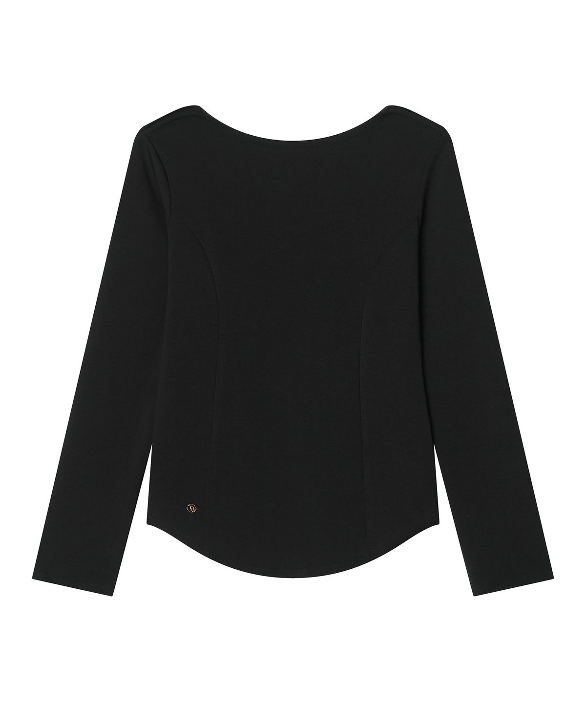 메이버유(MAYVERU) Batto boat Neck T-shirt _ Black