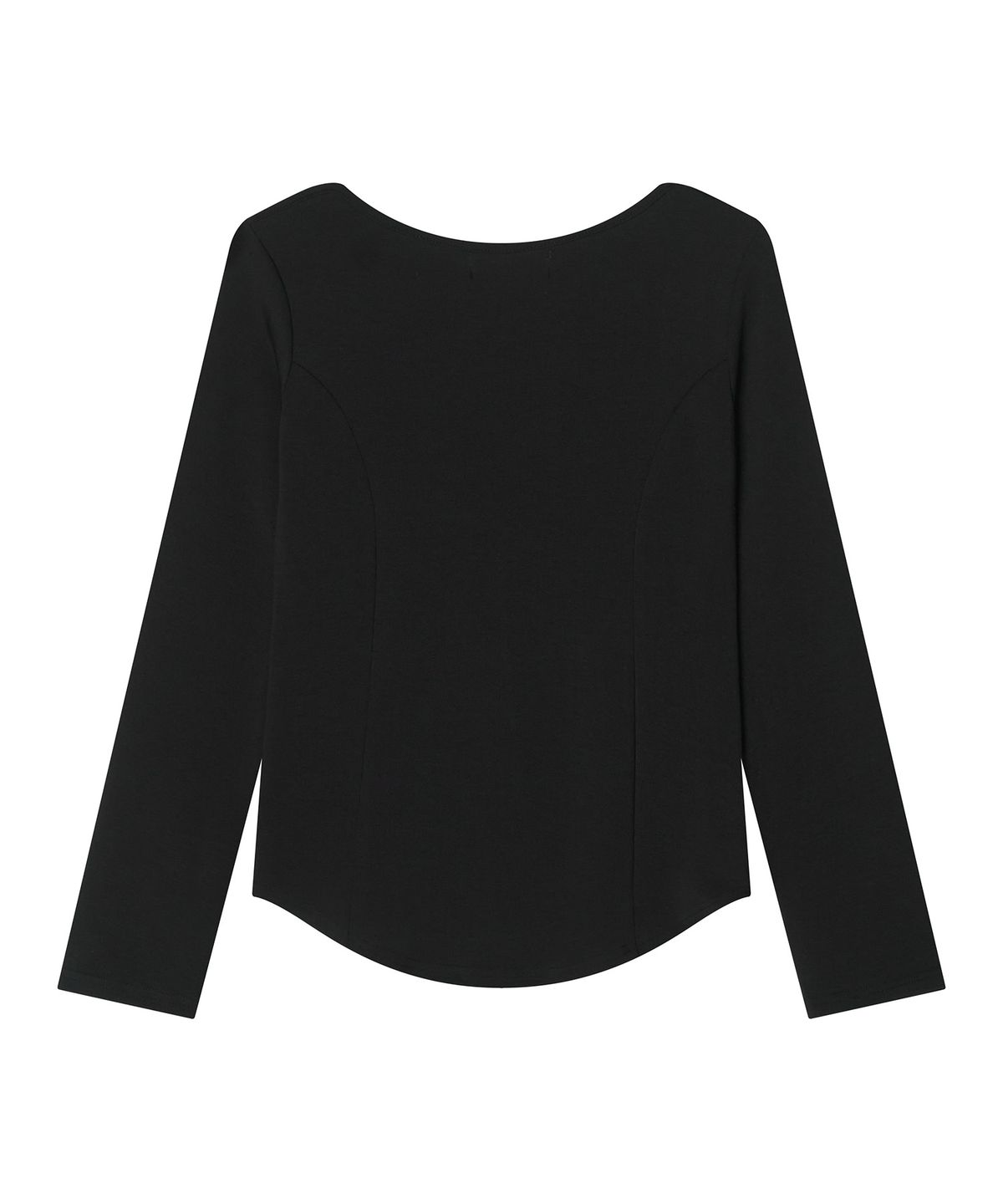 메이버유(MAYVERU) Batto boat Neck T-shirt _ Black