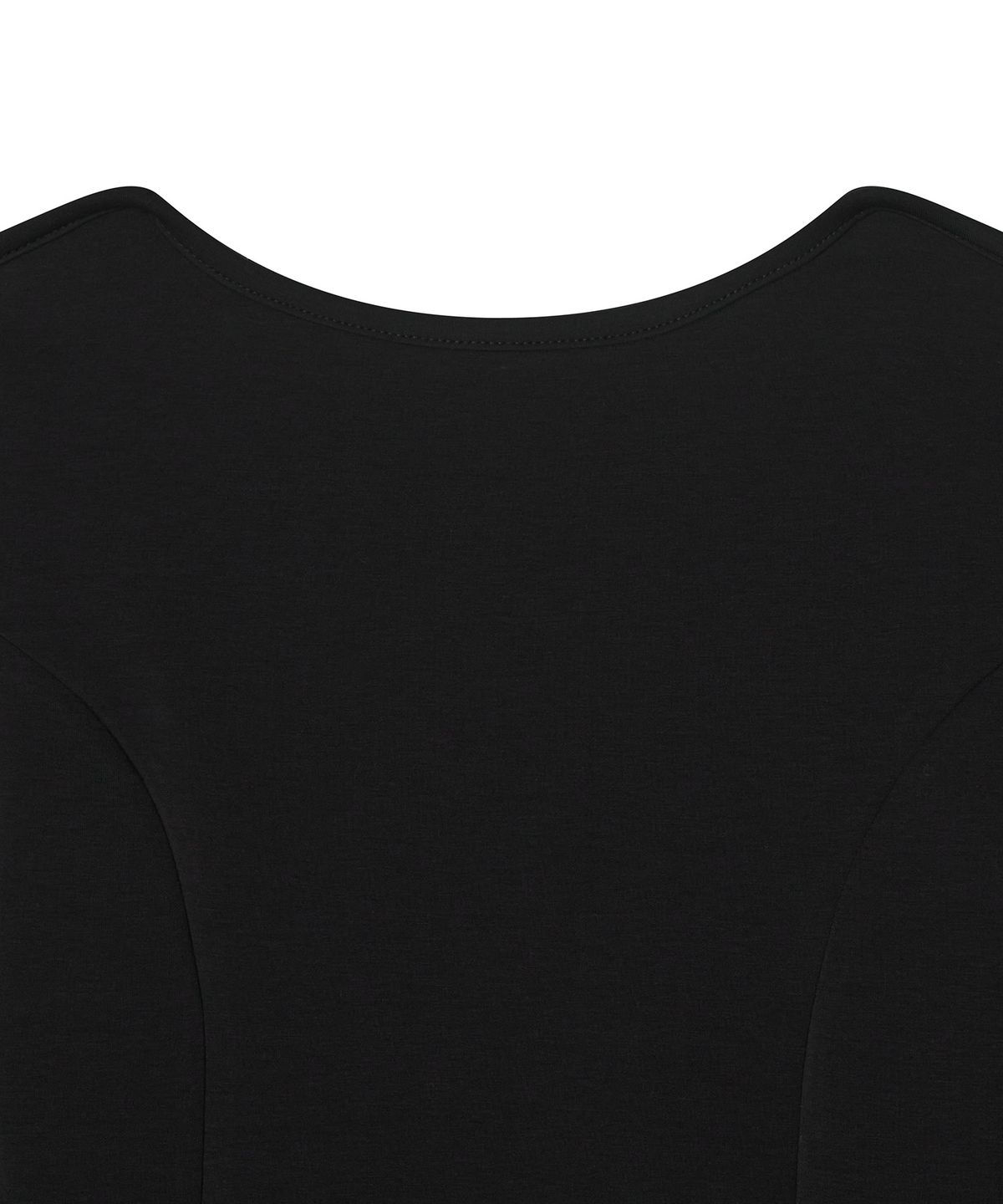 메이버유(MAYVERU) Batto boat Neck T-shirt _ Black