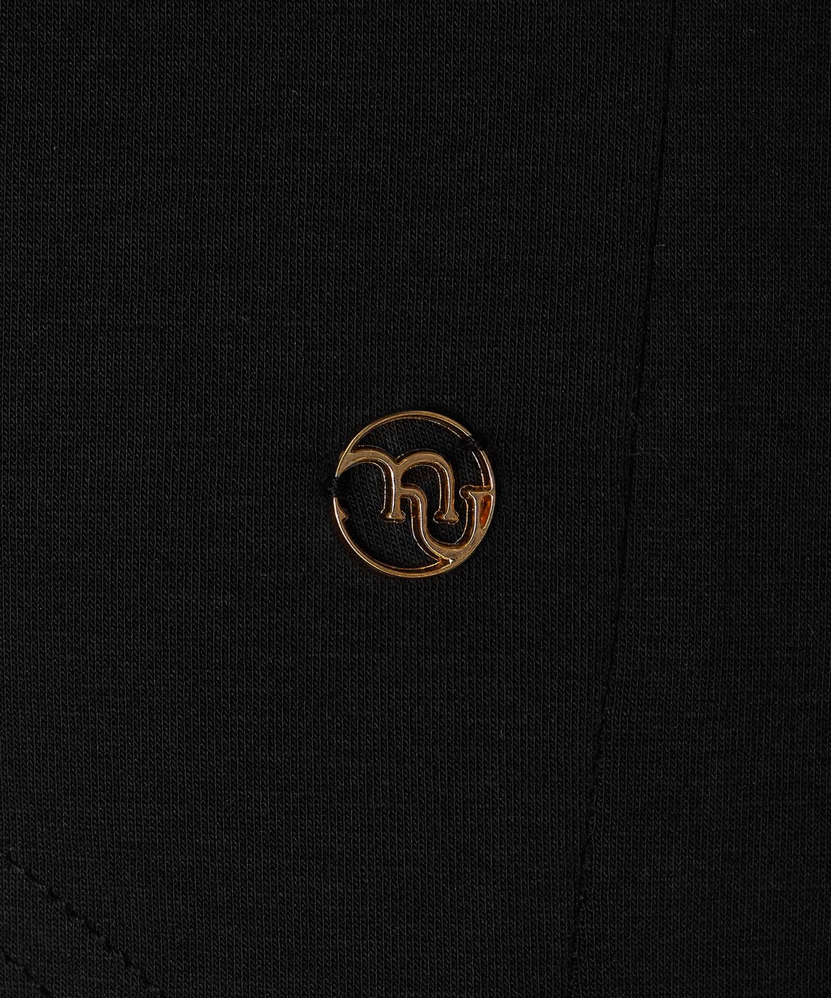 메이버유(MAYVERU) Batto boat Neck T-shirt _ Black