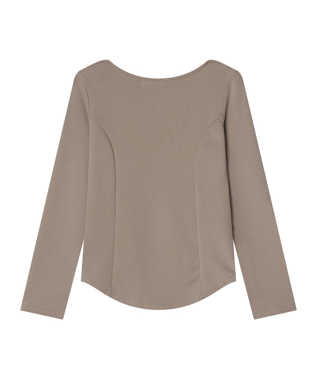 메이버유(MAYVERU) Batto boat Neck T-shirt _ Beige