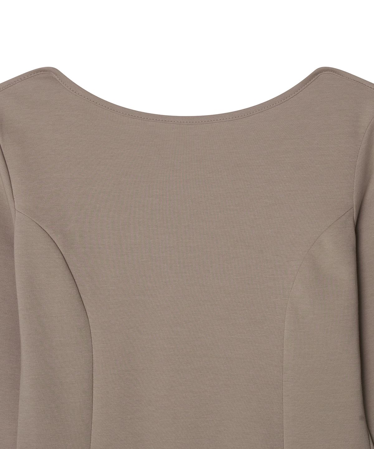 메이버유(MAYVERU) Batto boat Neck T-shirt _ Beige