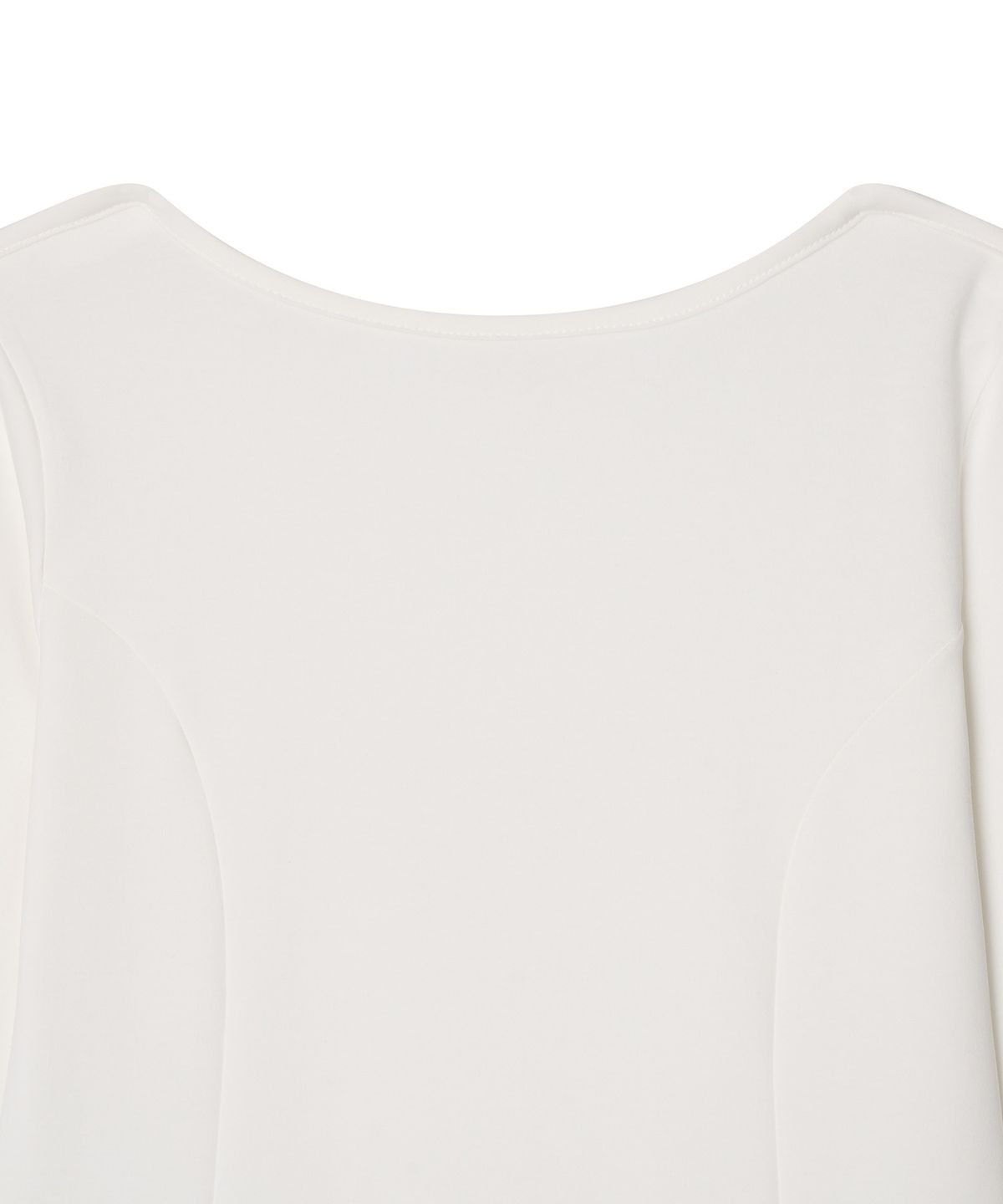 메이버유(MAYVERU) Batto boat Neck T-shirt _ White