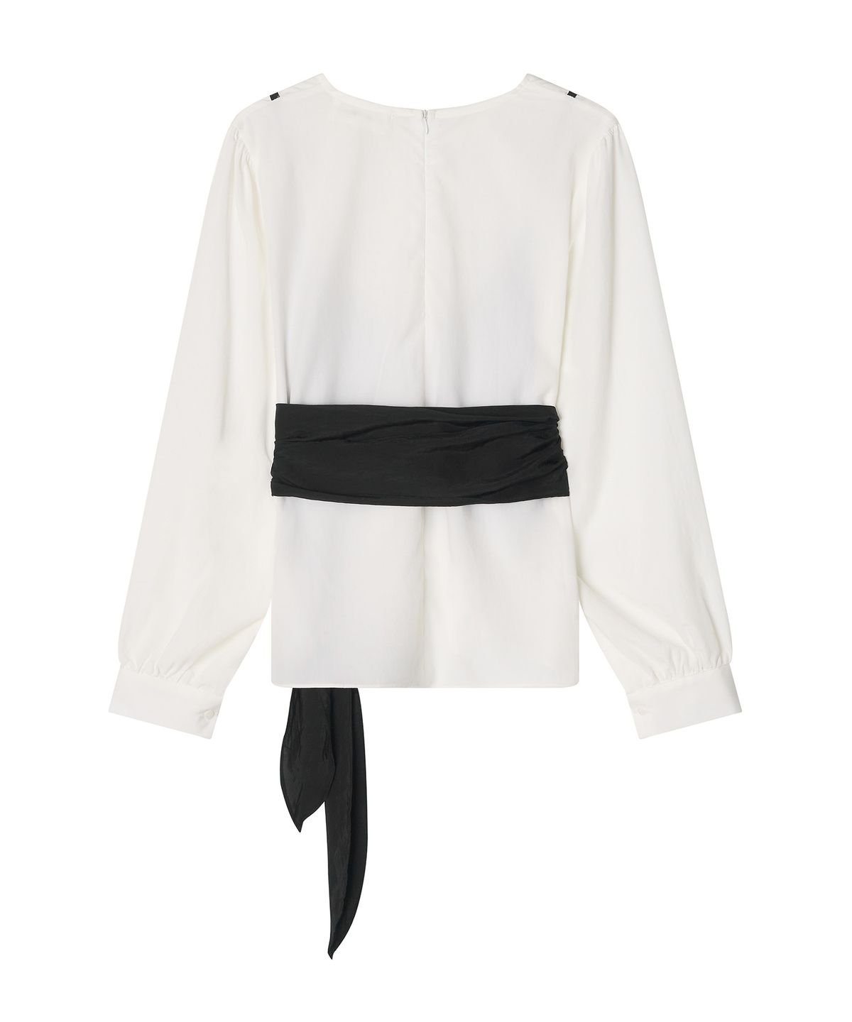 메이버유(MAYVERU) Helia Bustier Blouse _ Ivory