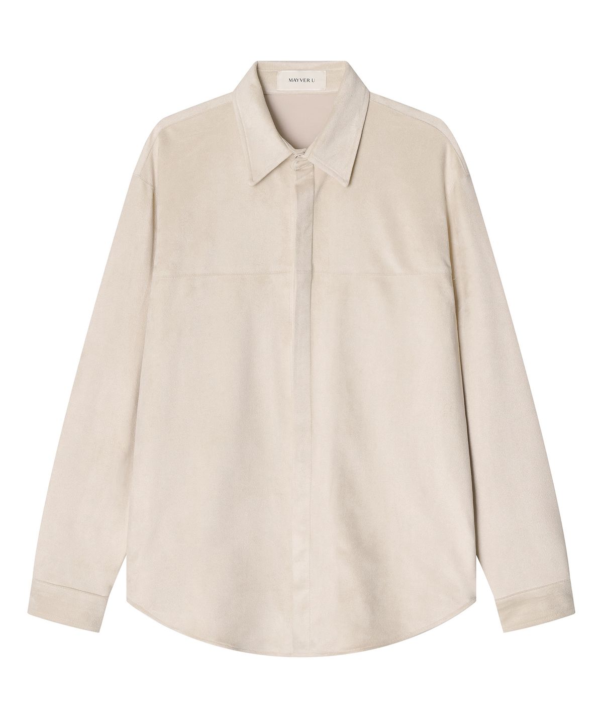 메이버유(MAYVERU) Geta Suede Jacket _ Cream