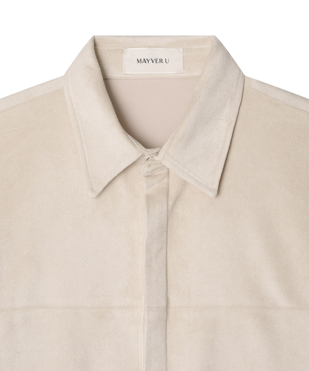 메이버유(MAYVERU) Geta Suede Jacket _ Cream