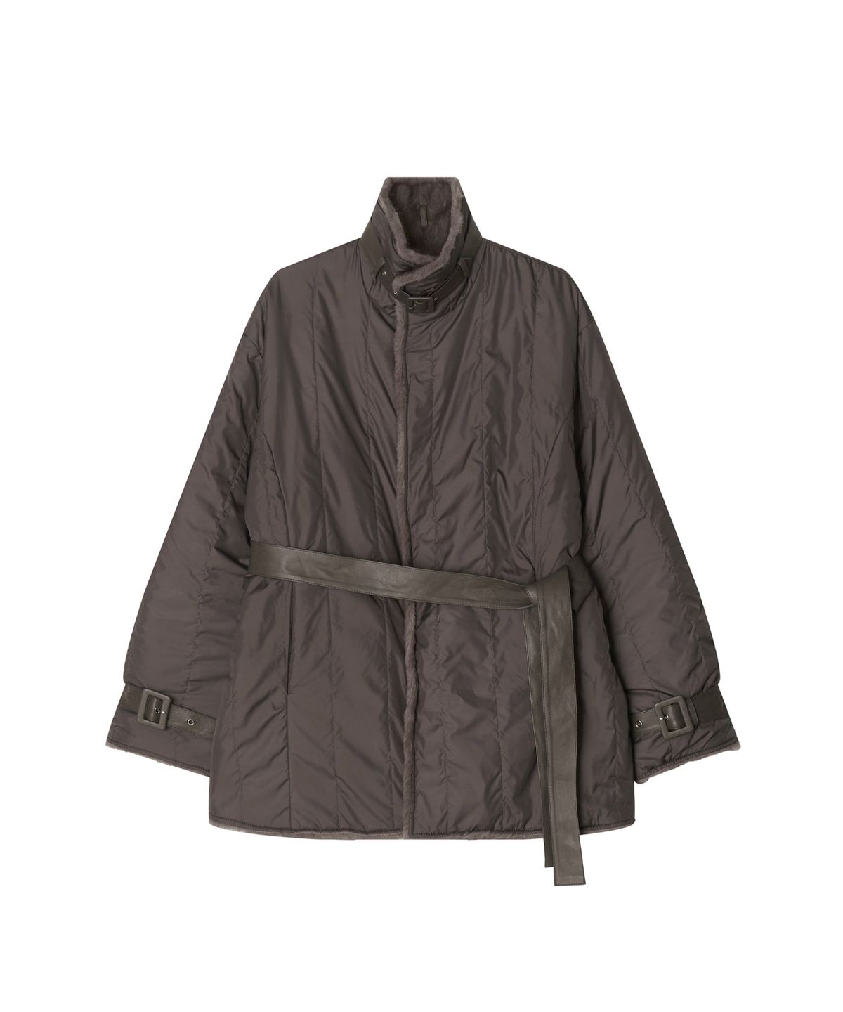 메이버유(MAYVERU) Sicilian reversible fur jacket _ Brown