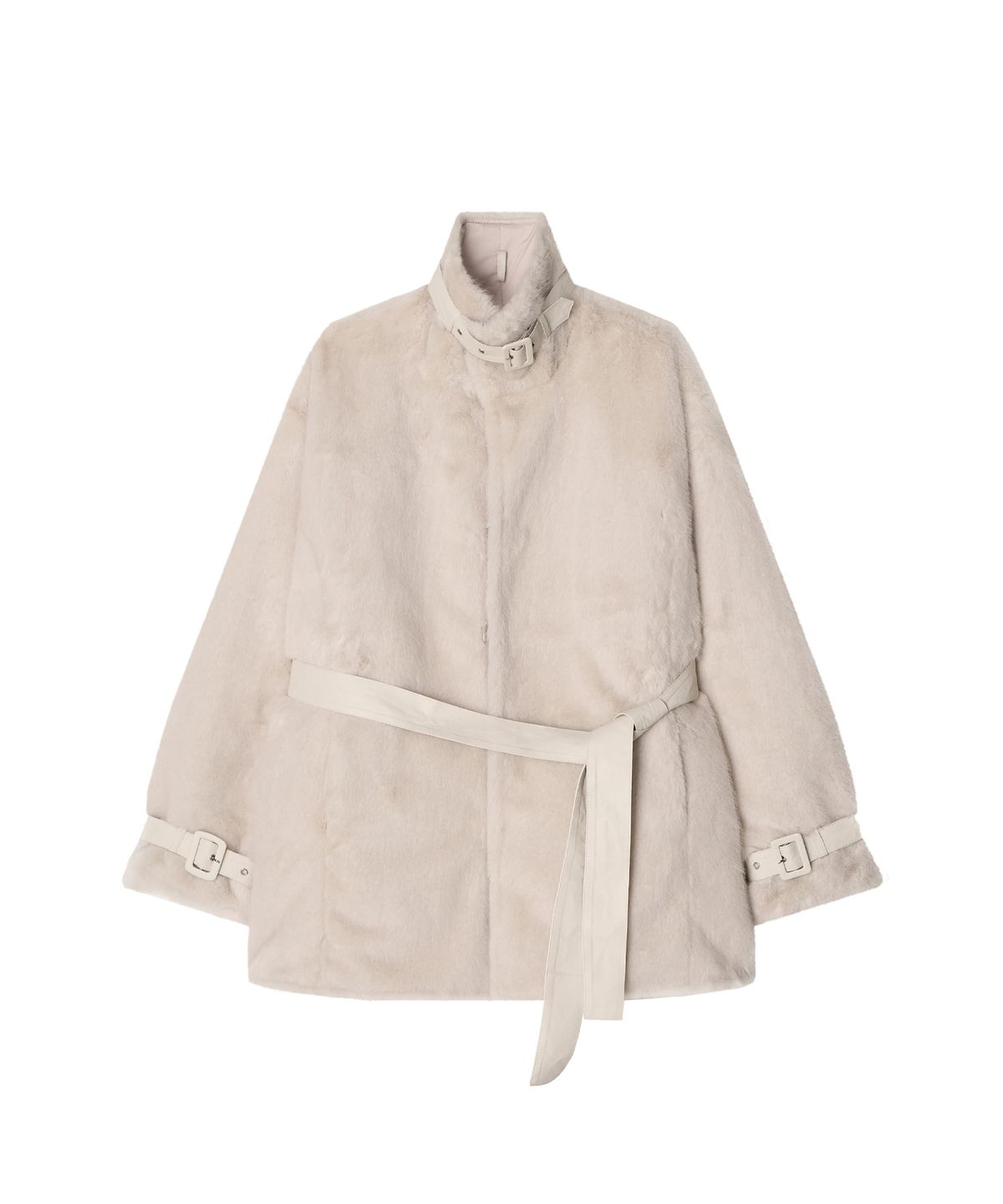메이버유(MAYVERU) Sicilian reversible fur jacket _ Ivory