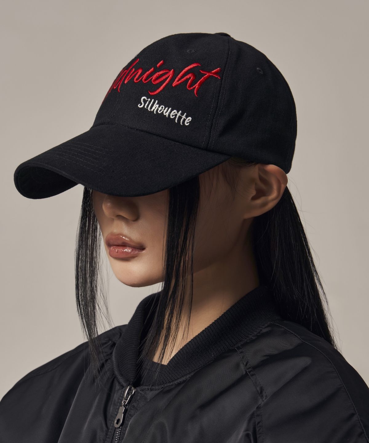 아이돈워너셀(IDWS) Midnight Twist Maxi Cap Black