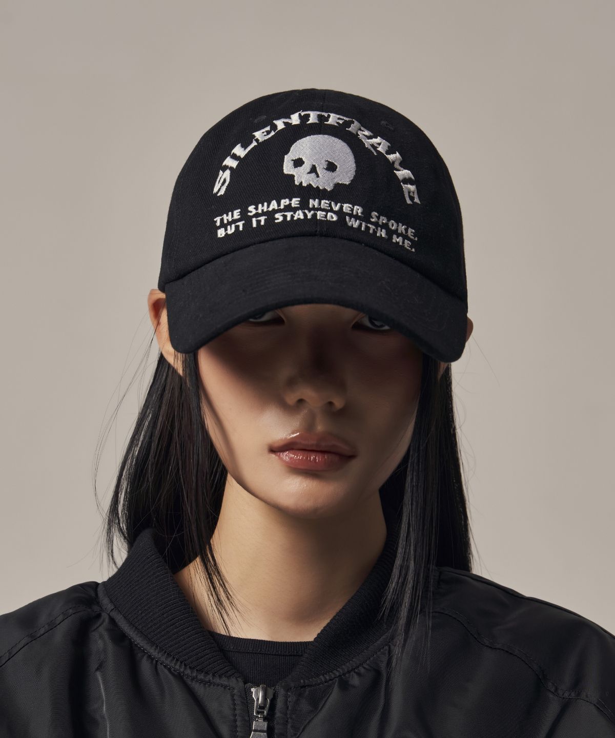 아이돈워너셀(IDWS) Silent Frame Maxi Cap Black