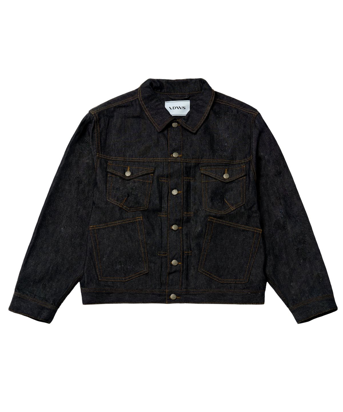 아이돈워너셀(IDWS) Bolly Raw Denim Jacket Indigo
