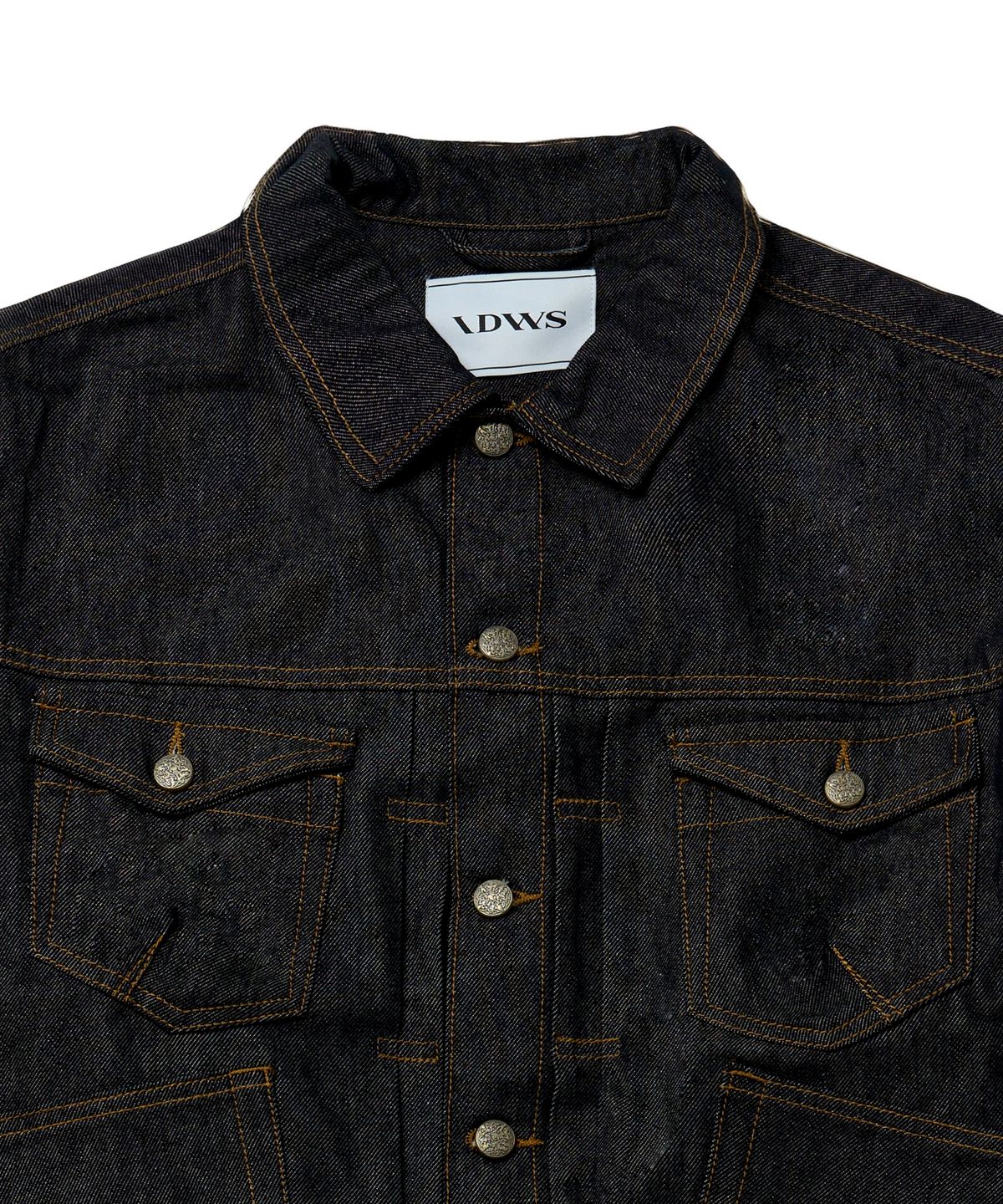 아이돈워너셀(IDWS) Bolly Raw Denim Jacket Indigo